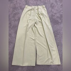 Dorena Pocketed Wide Leg Pants -
Lime - Medium. Fore brand